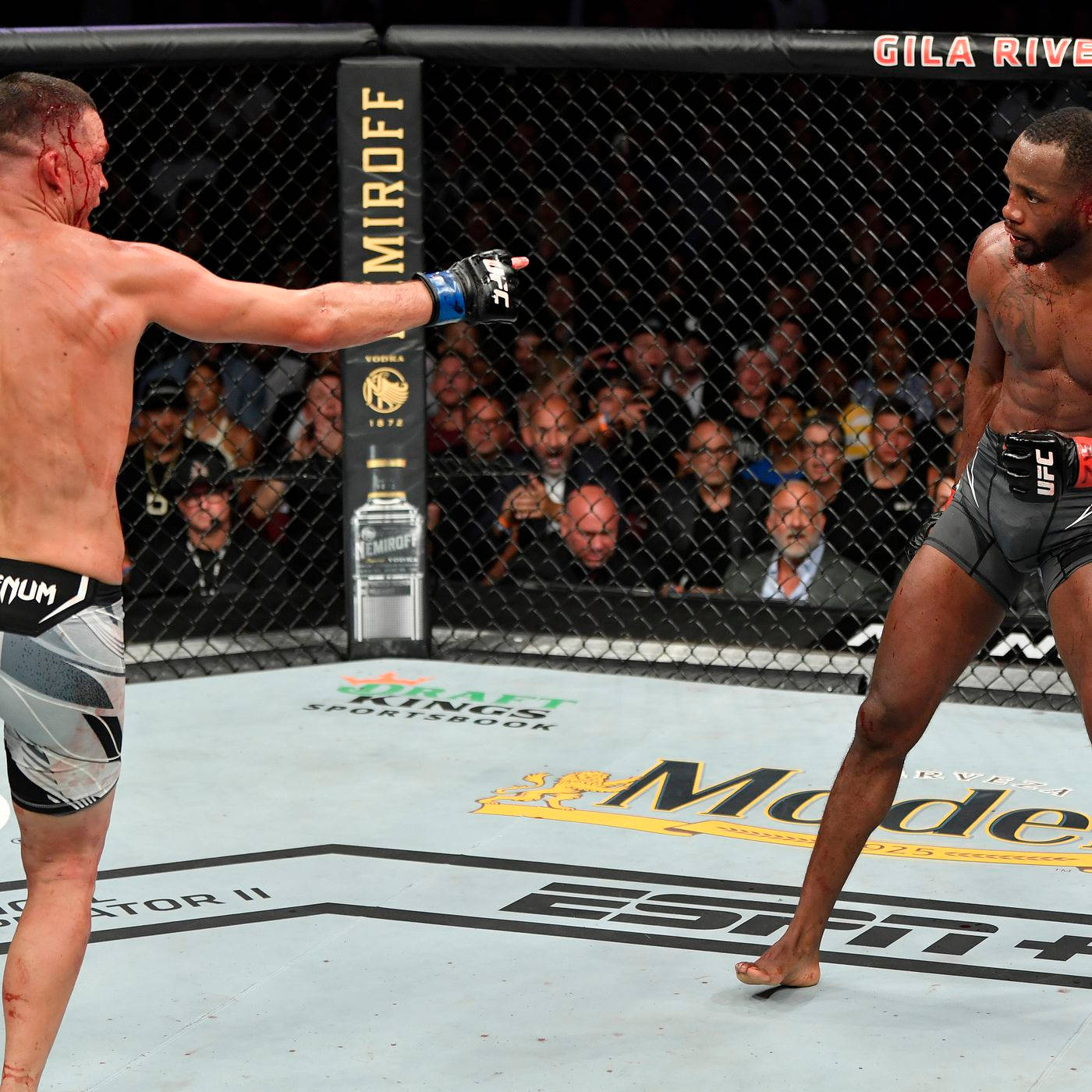 Leon Edwards Versus Nate Diaz Wallpaper