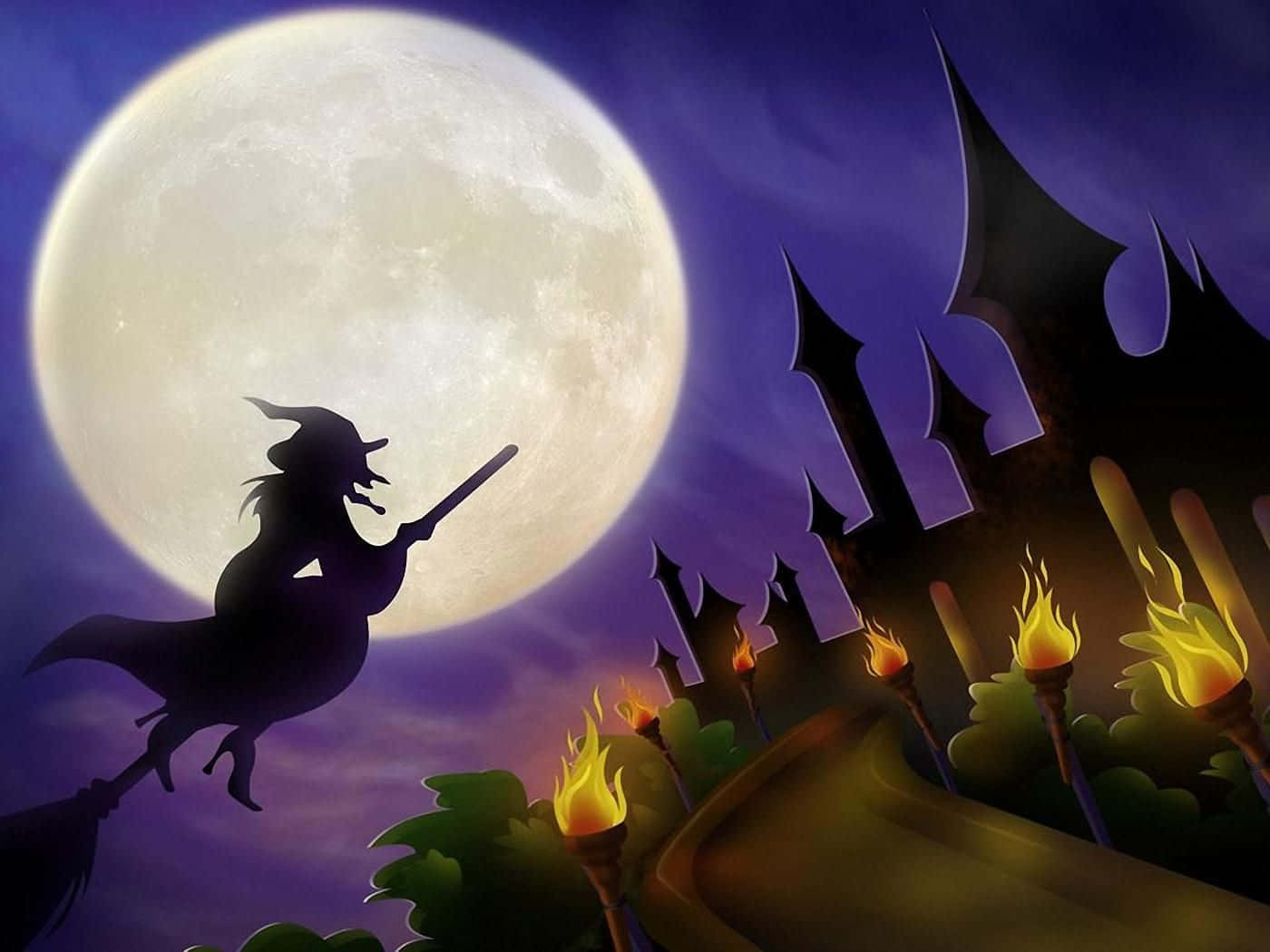 Let The Witching Hour Begin! Wallpaper