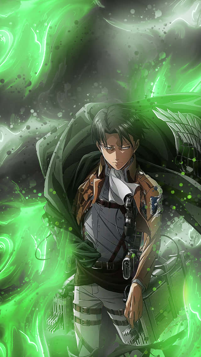 Levi Ackerman - The Elite Soldier Of The Survey Corps Wallpaper