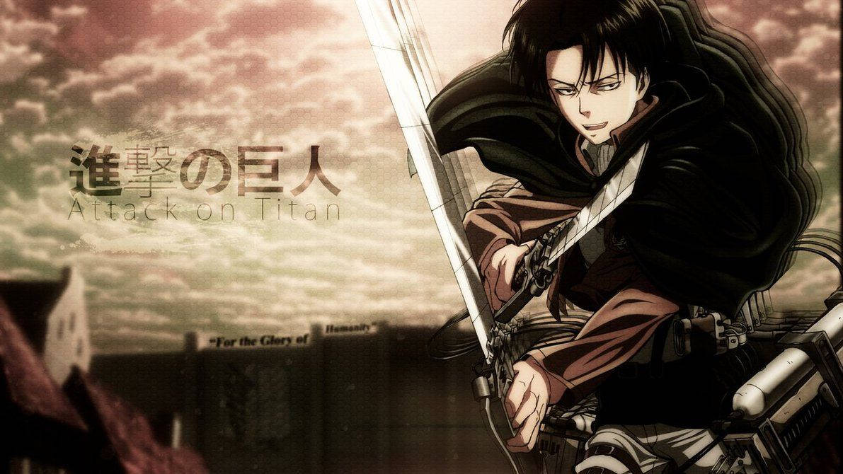 Levi Attack On Titan Logo Wallpaper