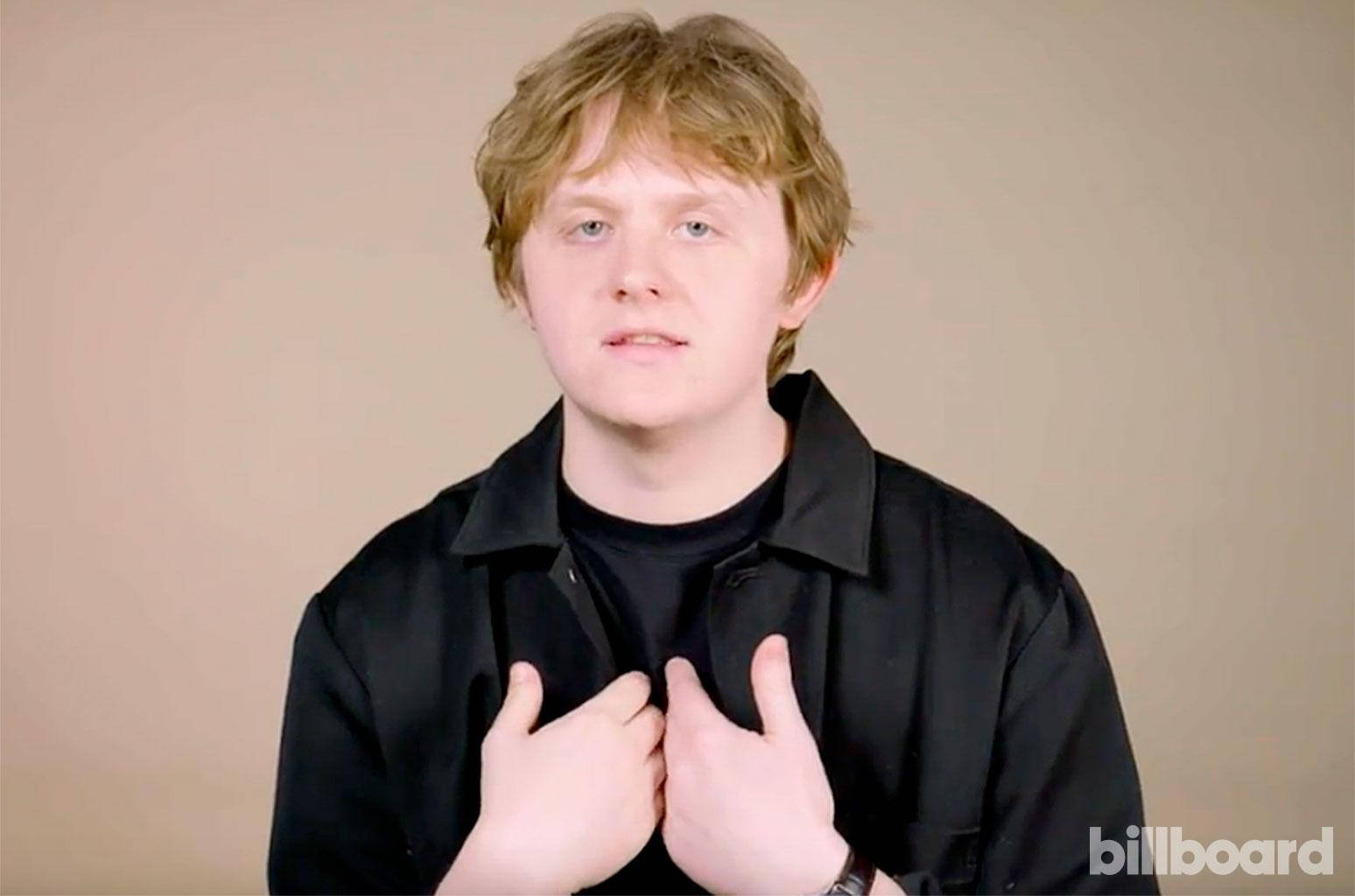 Lewis Capaldi Billboard Interview Wallpaper