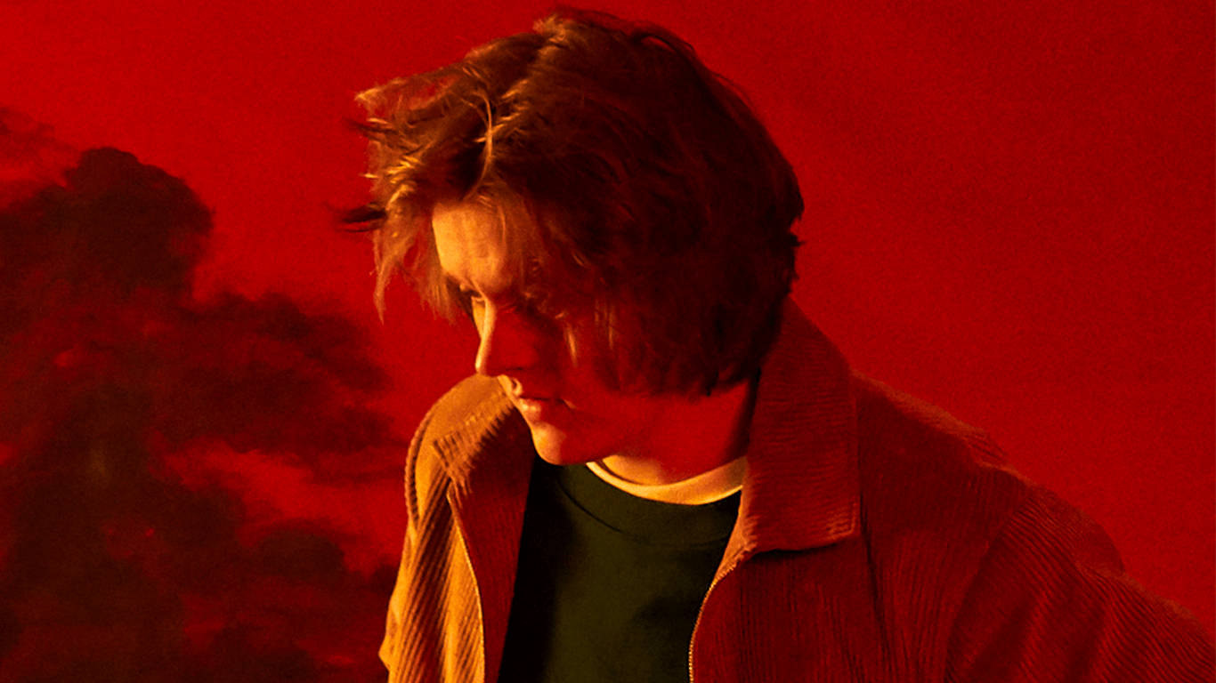 Lewis Capaldi Red Desktop Wallpaper