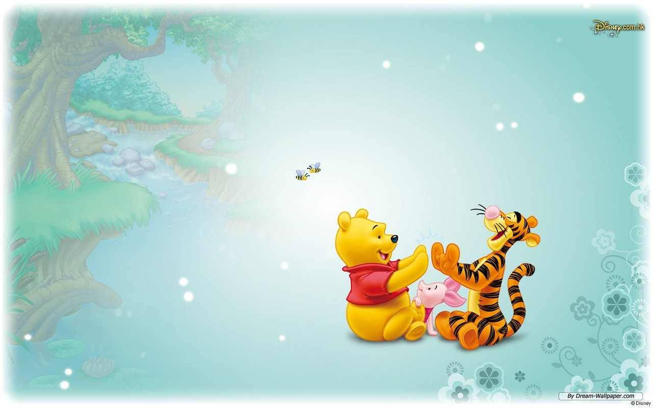 Light Up The Hundred Acre Wood Wallpaper