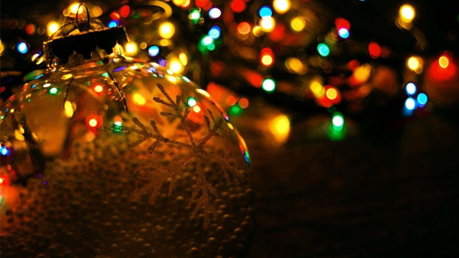 Lights Christmas Decorations Wallpaper