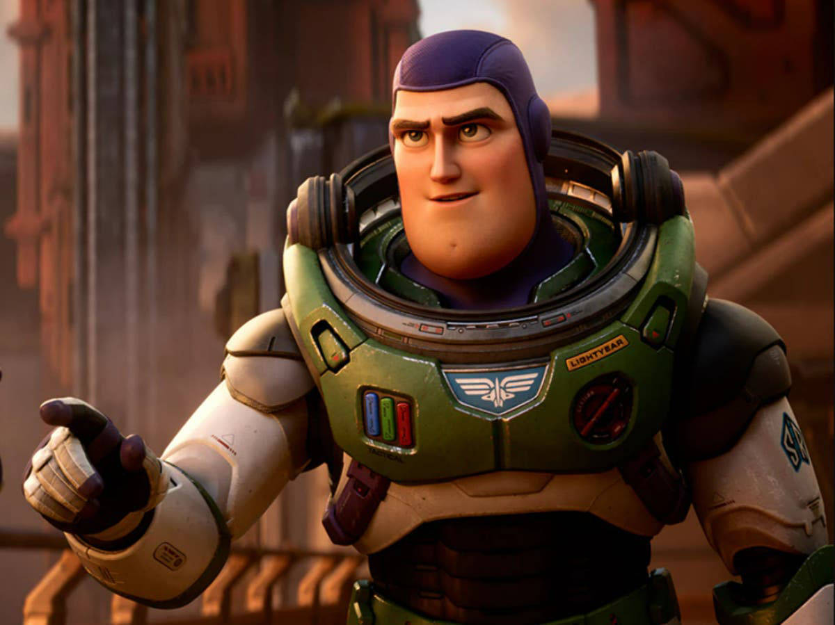 Lightyear Pointing Finger Wallpaper