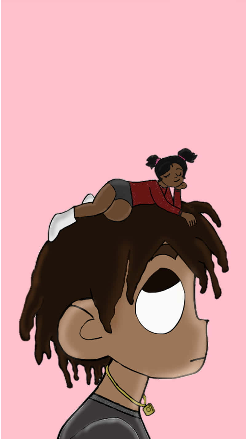 Lil Uzi Album Cute Minimalist Art Wallpaper