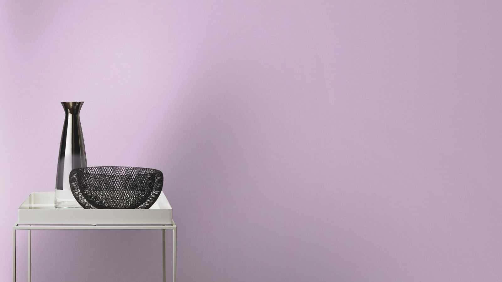 Lilac Color Black Vase Wallpaper