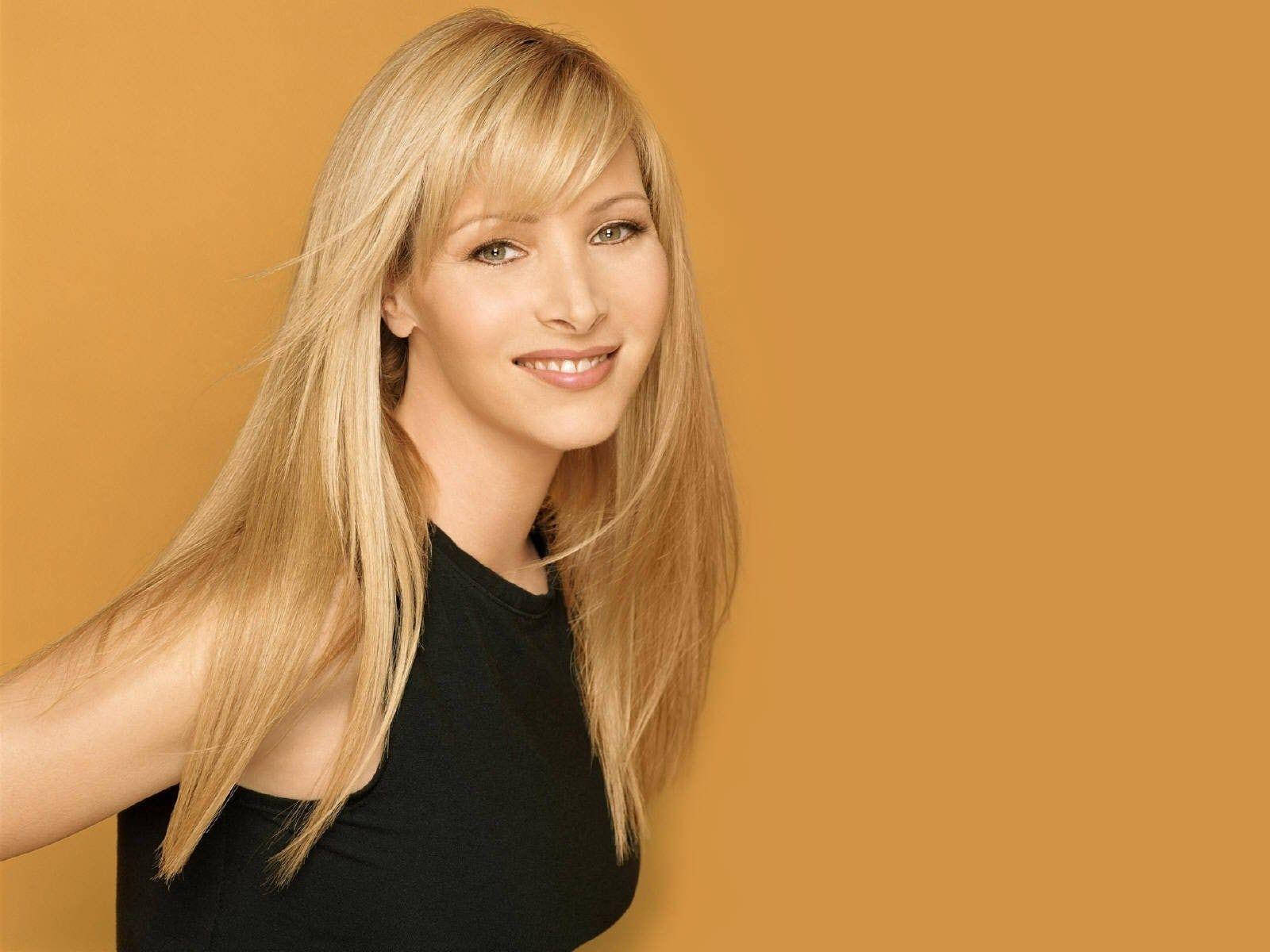 Lisa Kudrow In Canary Yellow Wall Wallpaper