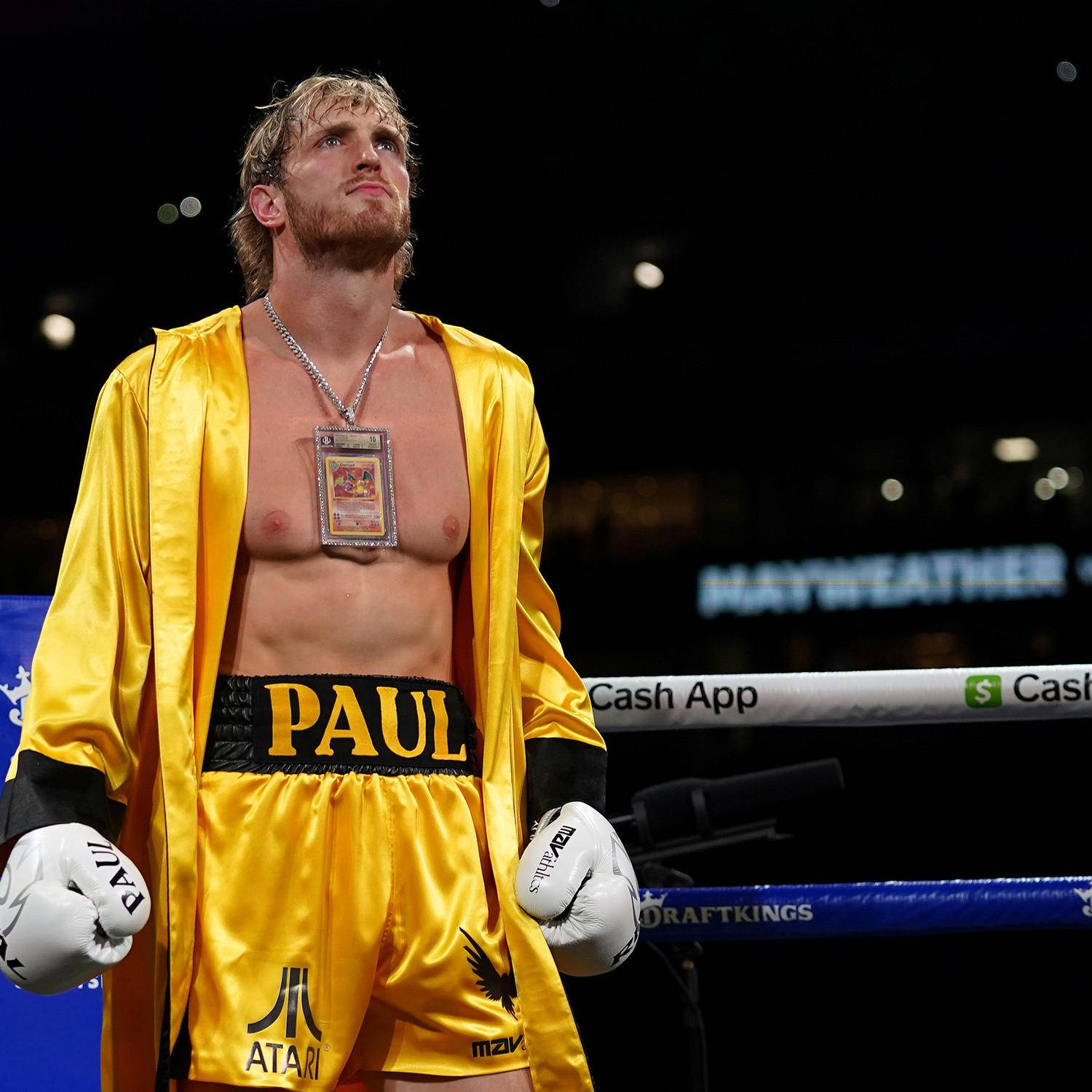 Logan Paul Internalizing Before His Fight Wallpaper