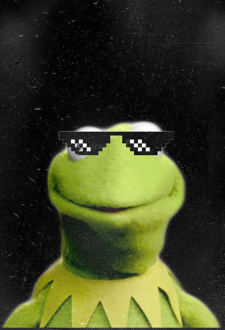 Look No Further - Aesthetic Kermit Is Here! Wallpaper