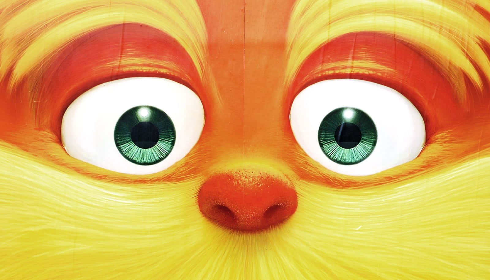 Lorax Close Up Eyes Wallpaper