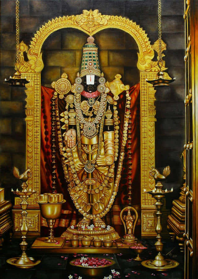 Lord_ Perumal_ Golden_ Abode.jpg Wallpaper