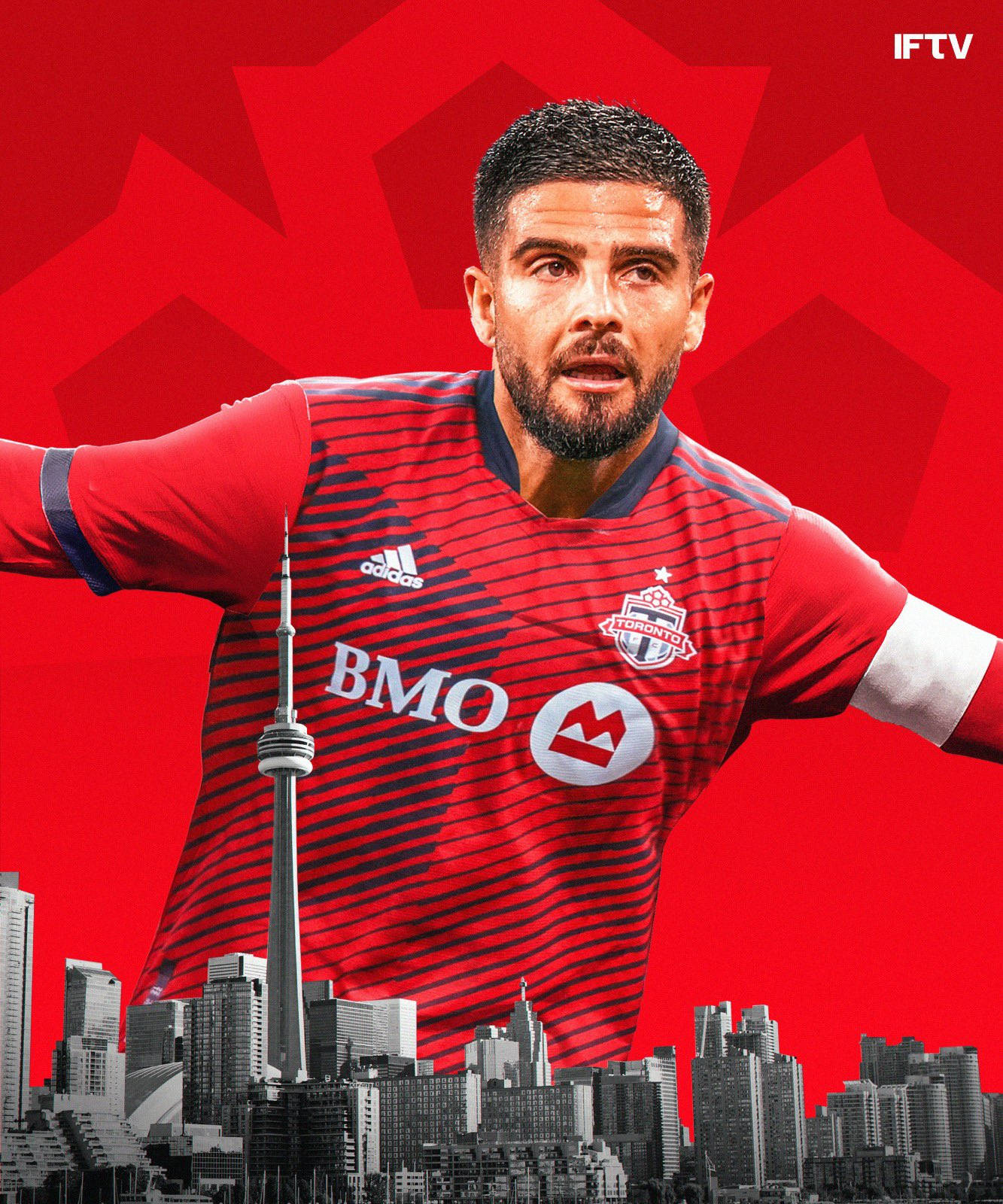 Lorenzo Insigne Toronto Fc Digital Collage Wallpaper