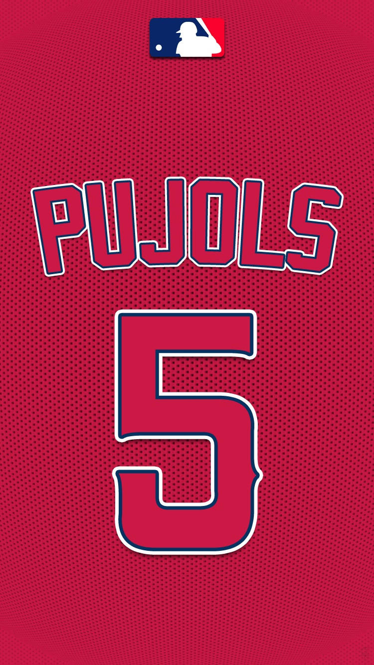 Los Angeles Angels Albert Pujols Uniform Number Wallpaper