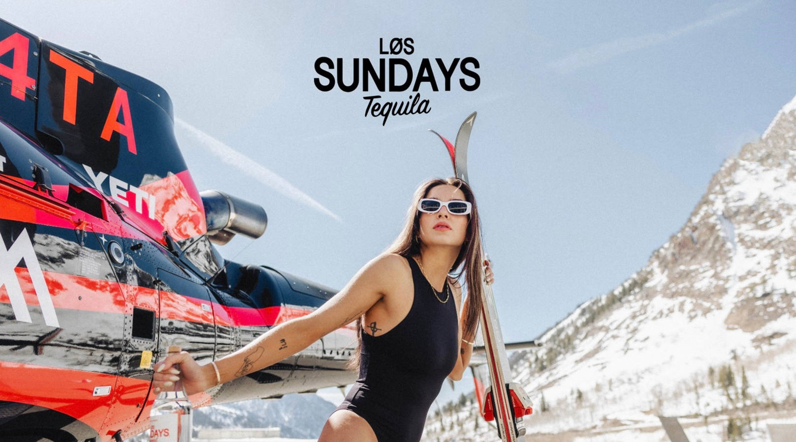 Los Sundays Tequila Advertisement Wallpaper