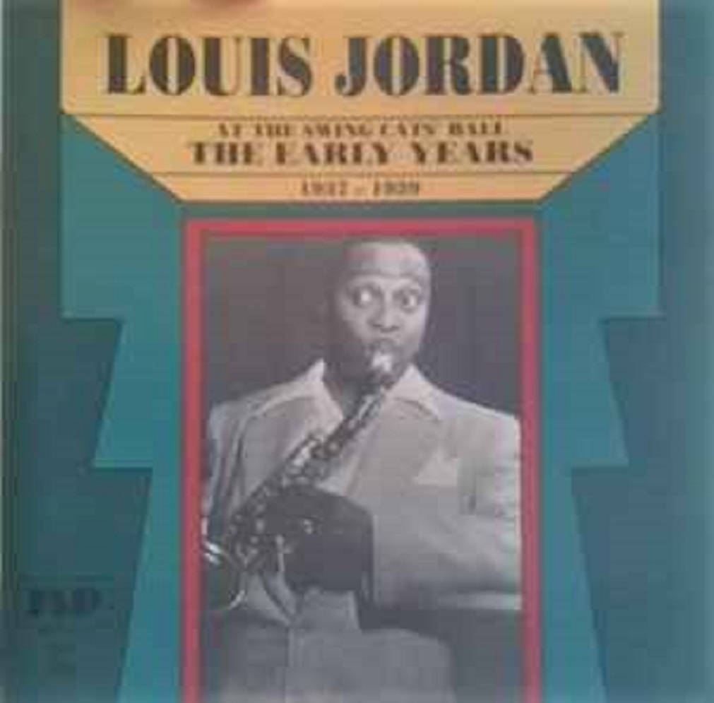 Louis Jordan At The Swing Cat's Ball Album Wallpaper