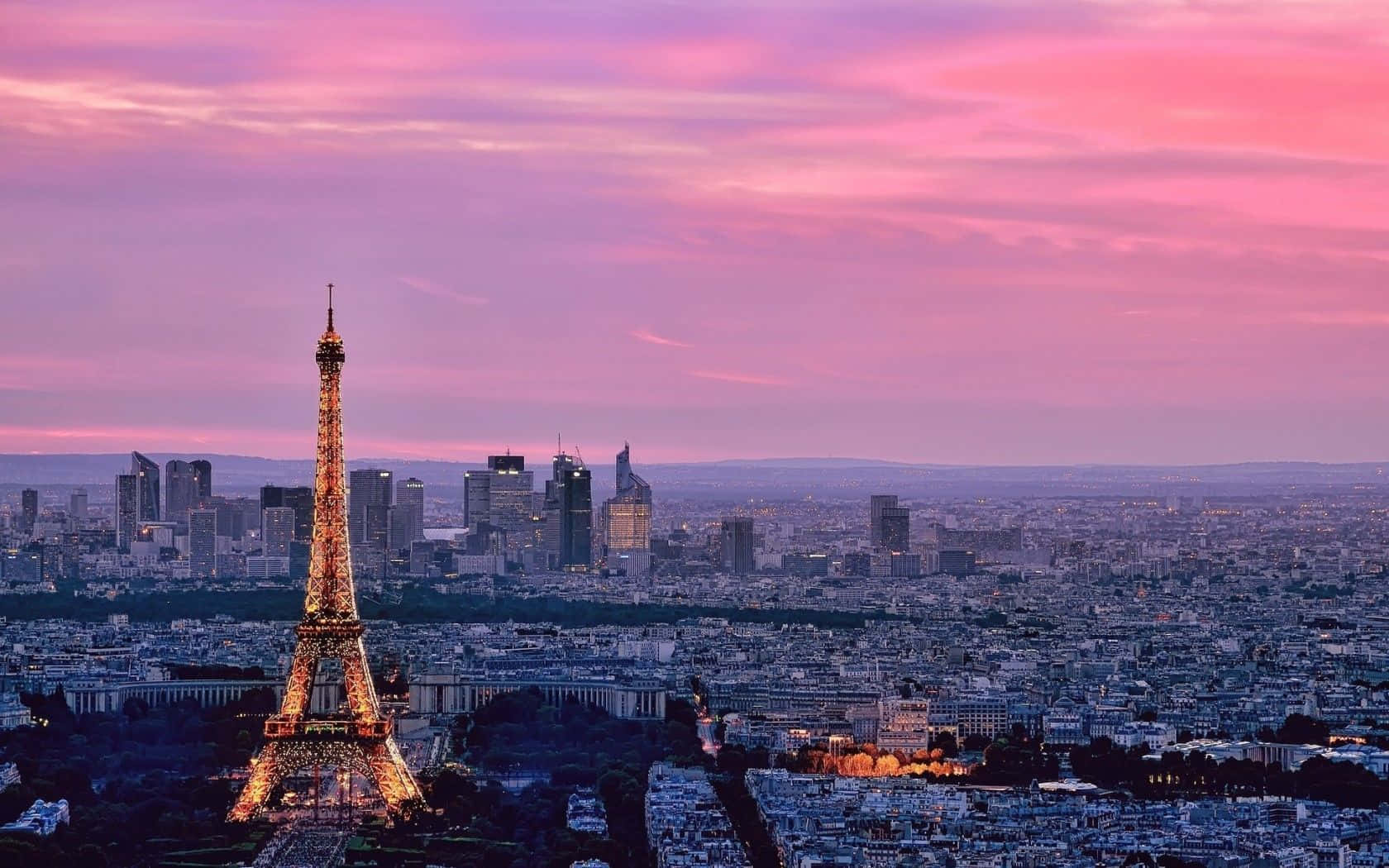 Love The City Of Lights Wallpaper