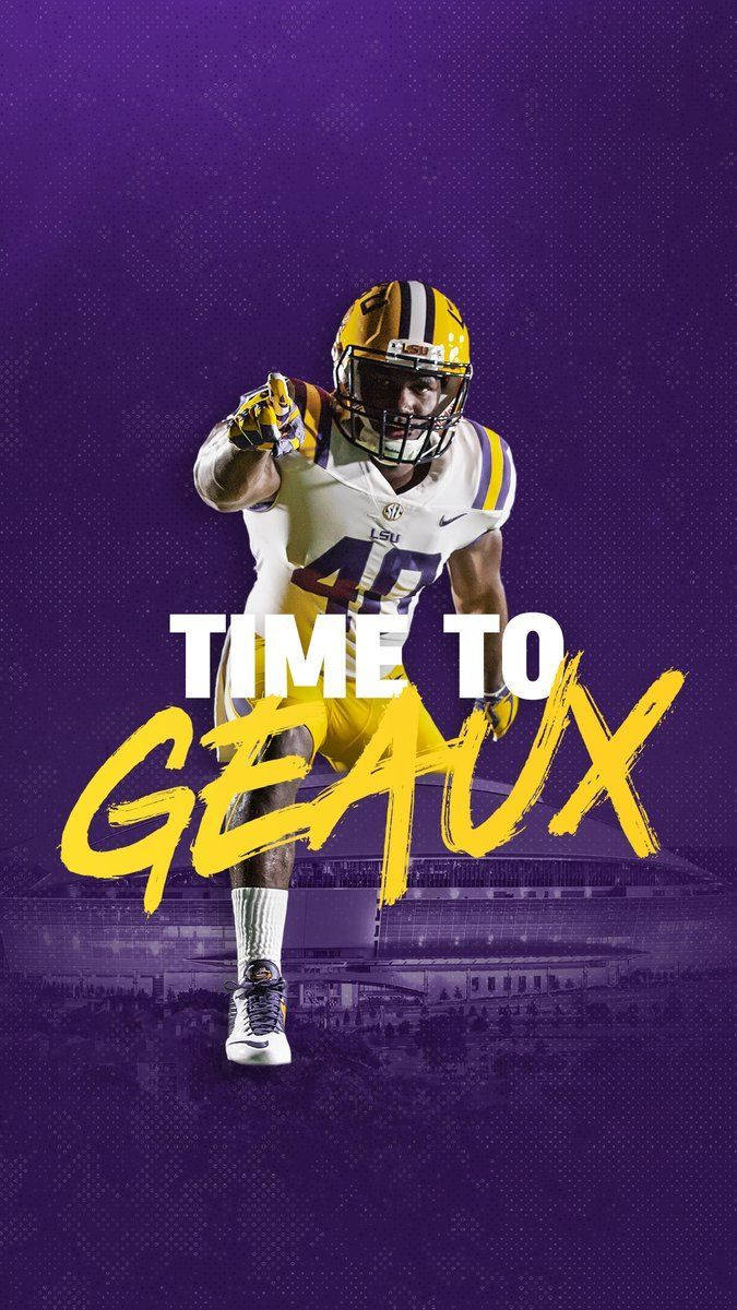 Lsu Tigers Show Their Power Wallpaper