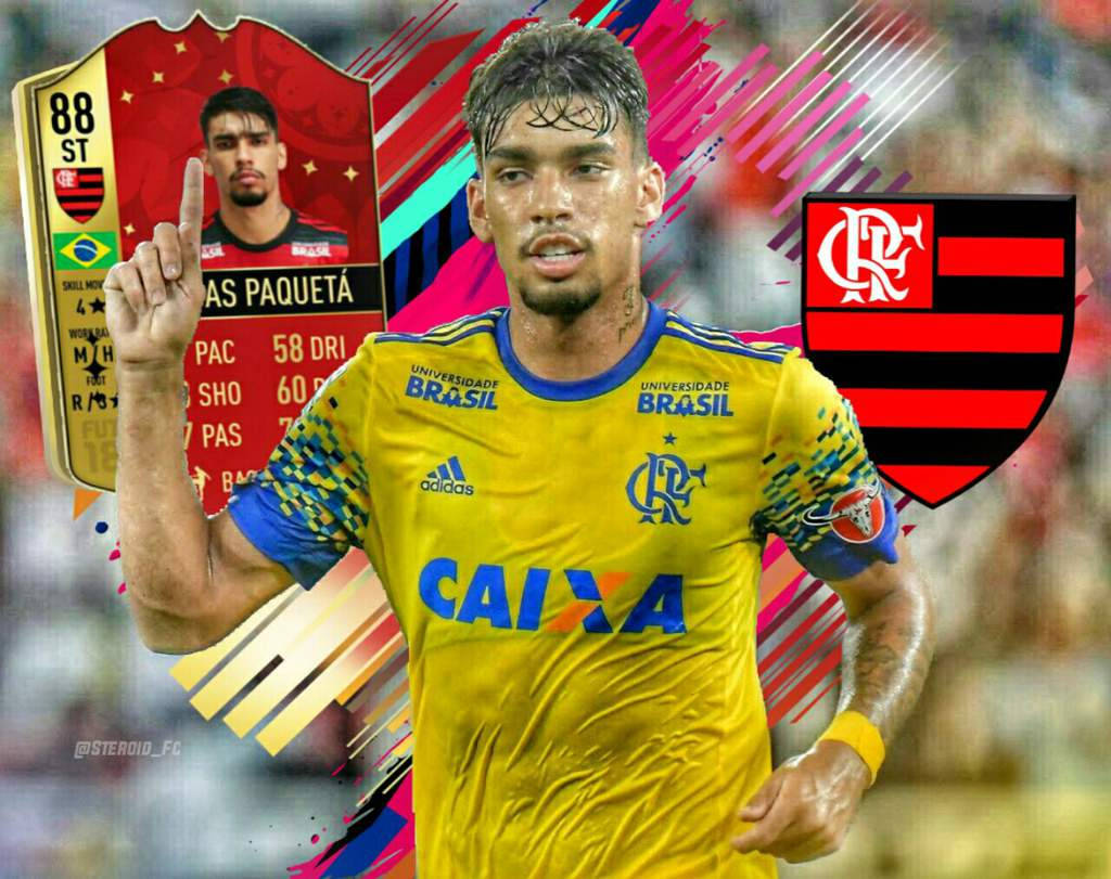 Lucas Paquetá In Yellow Jersey Wallpaper