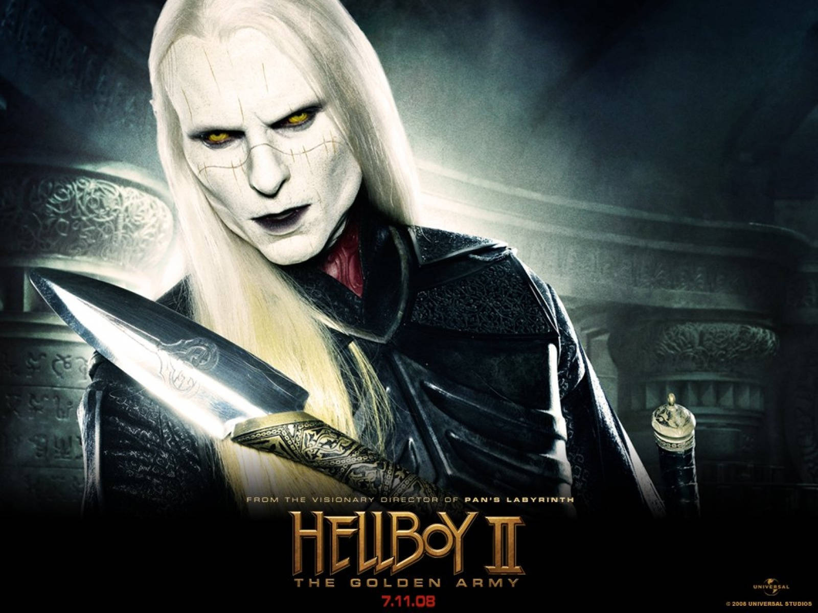 Luke Goss In Hellboy Ii Wallpaper