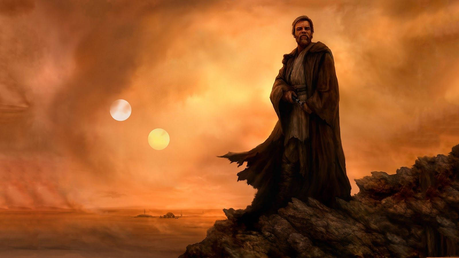 Luke Skywalker Of The Star Wars Franchise Wallpaper