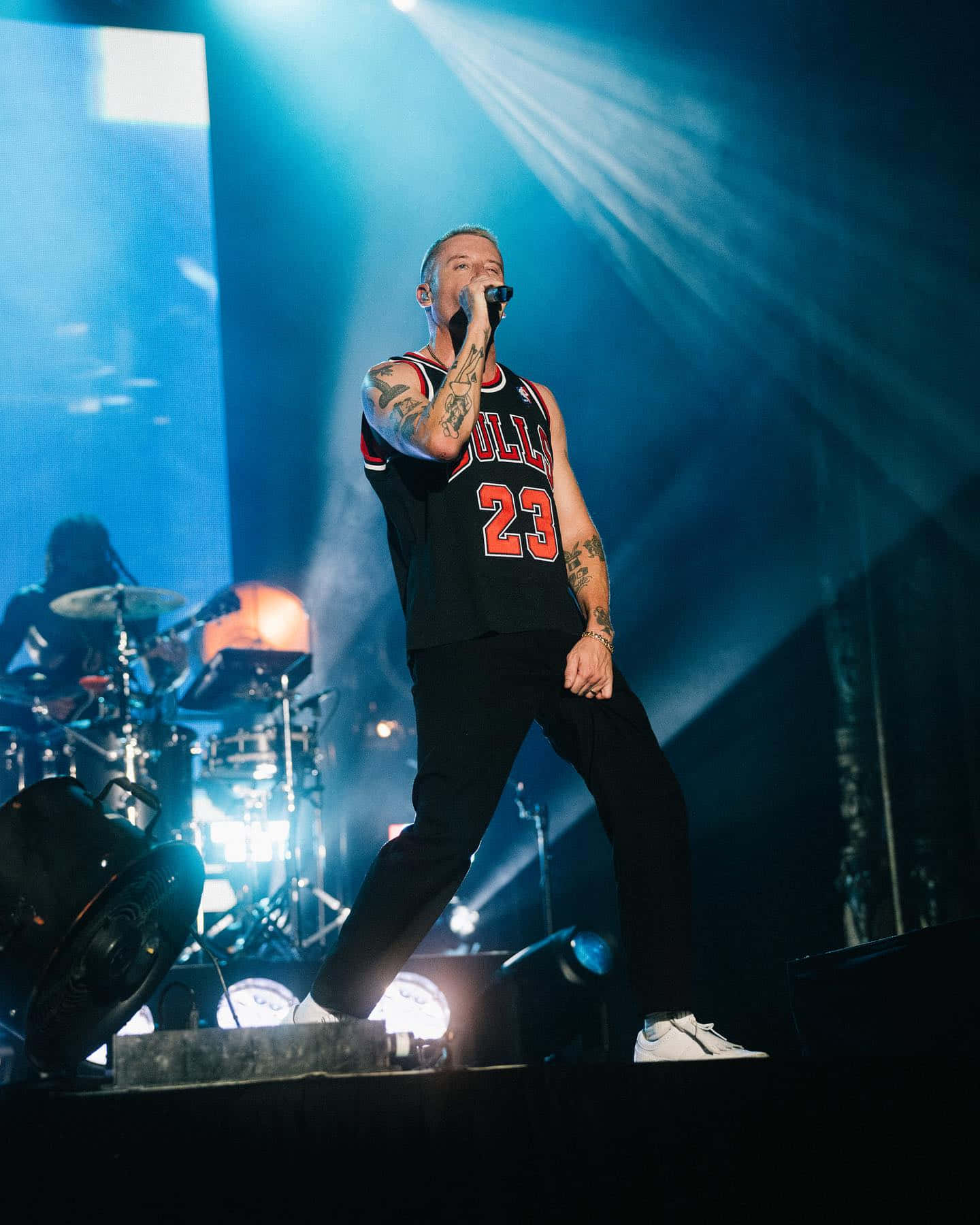 Macklemore_ Performing_ Live_ Concert Wallpaper