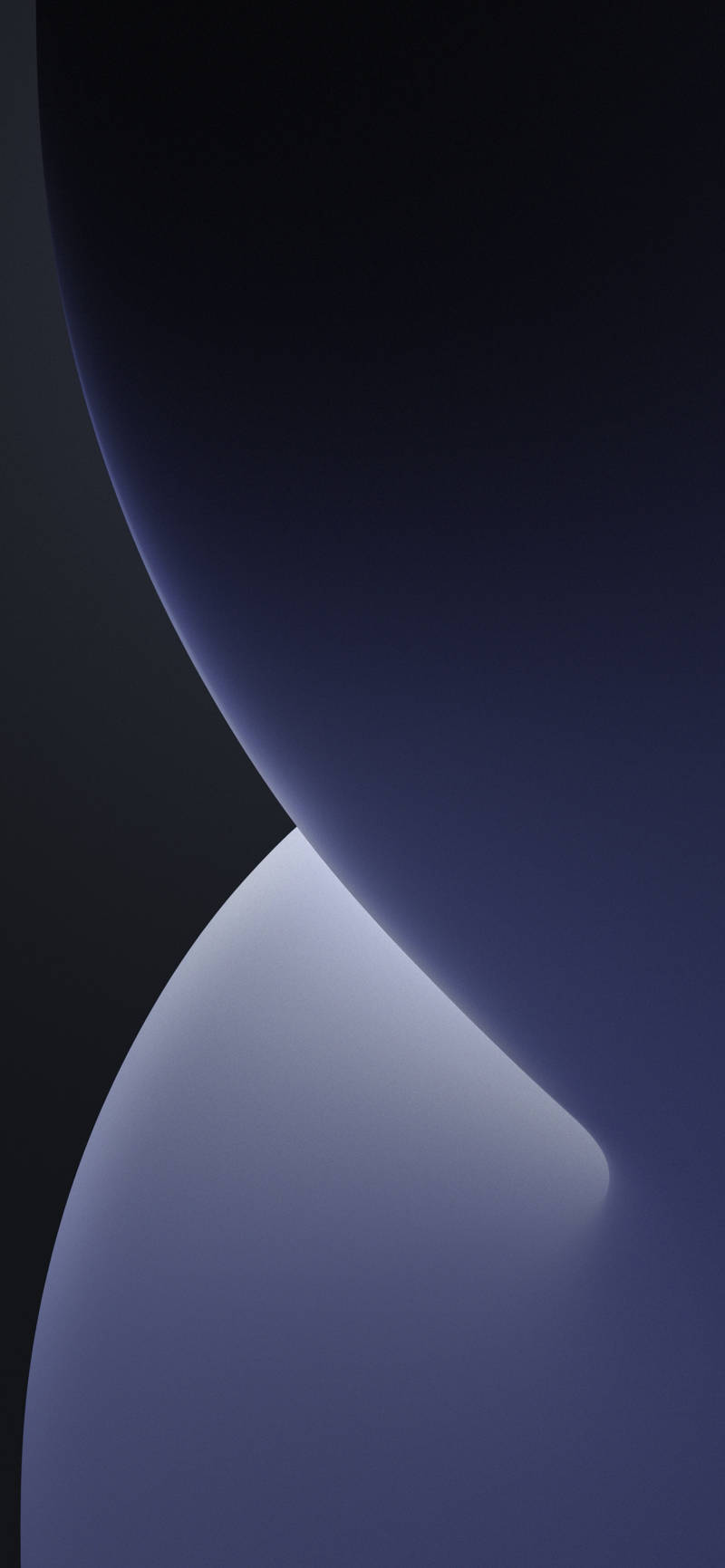 Macos Big Sur Two Violet Curves Wallpaper