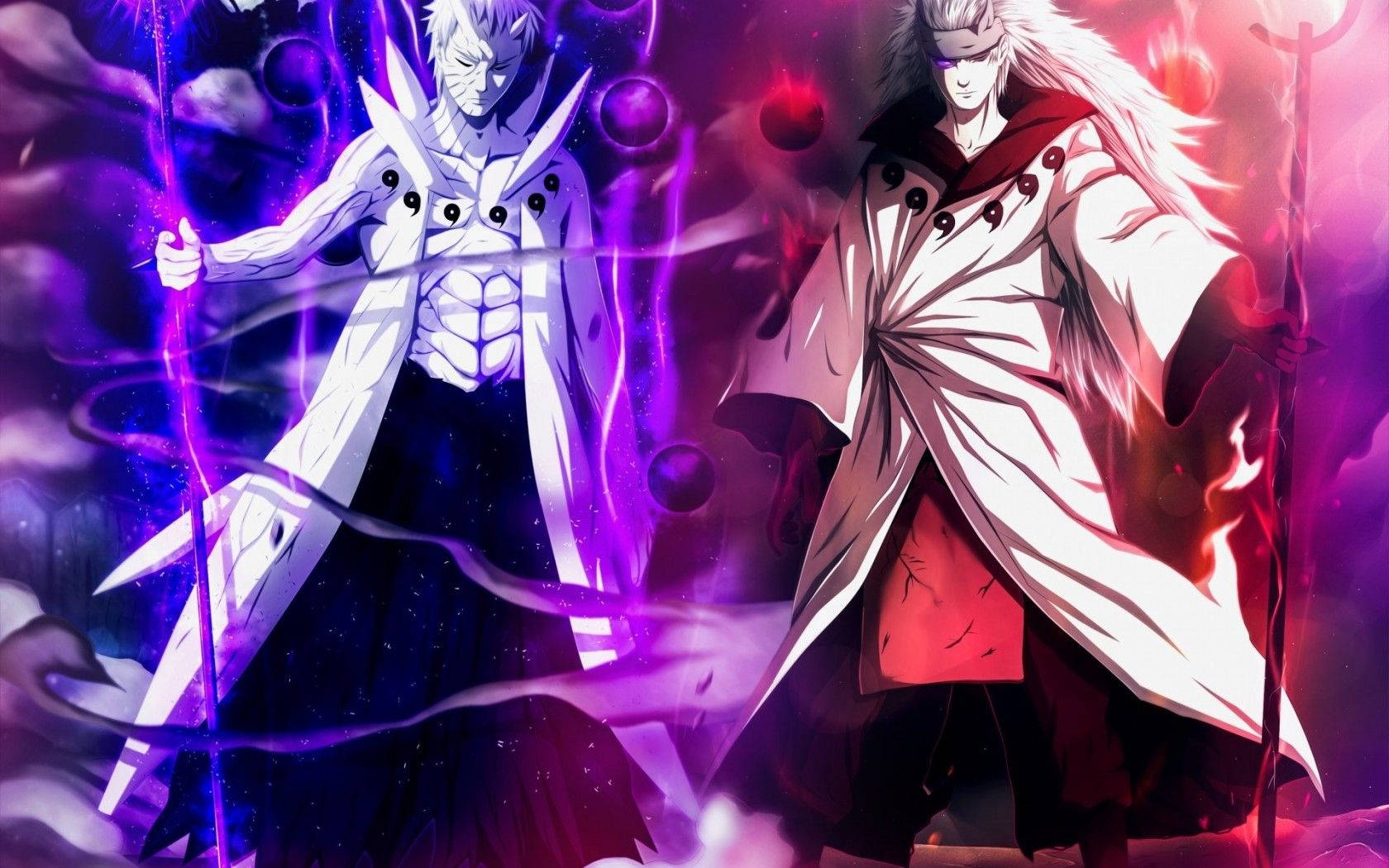 Madara Uchiha And Obito Uchiha Wallpaper