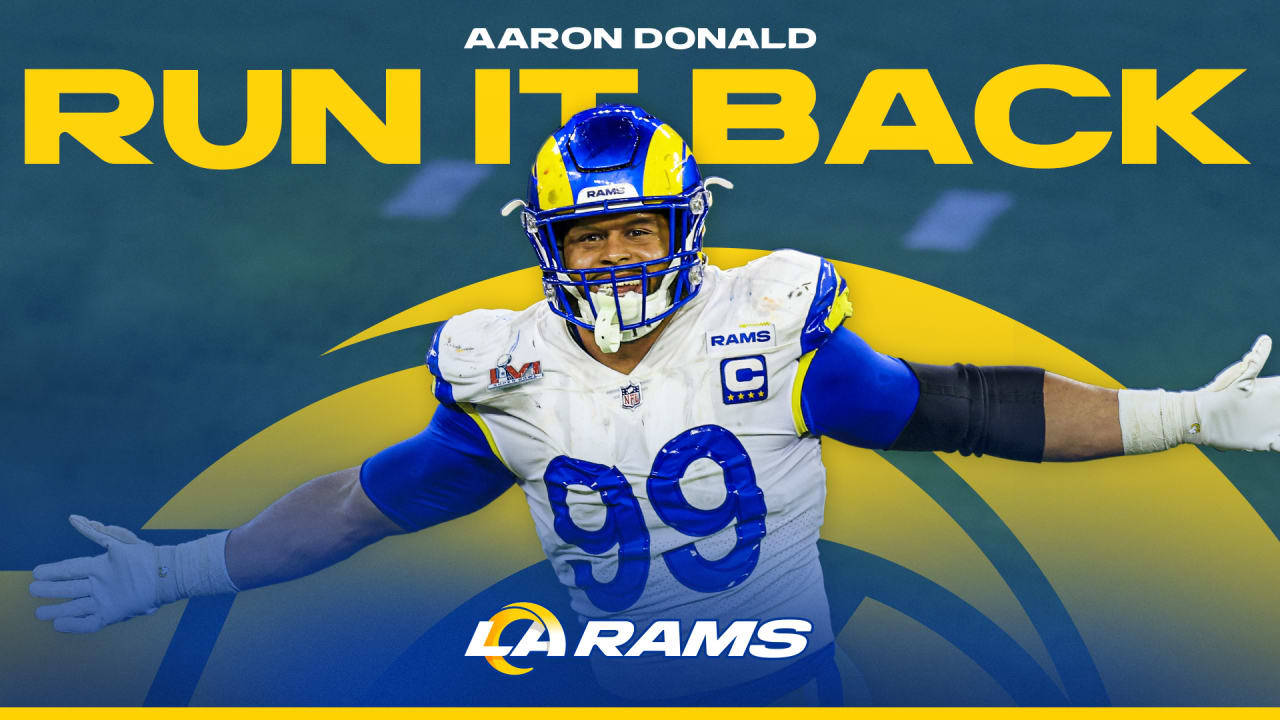 Madden 99 Club Los Angeles Rams Aaron Donald Wallpaper