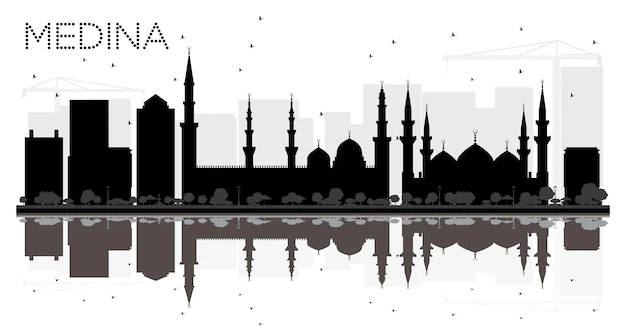 Madina City In Black Clipart Wallpaper