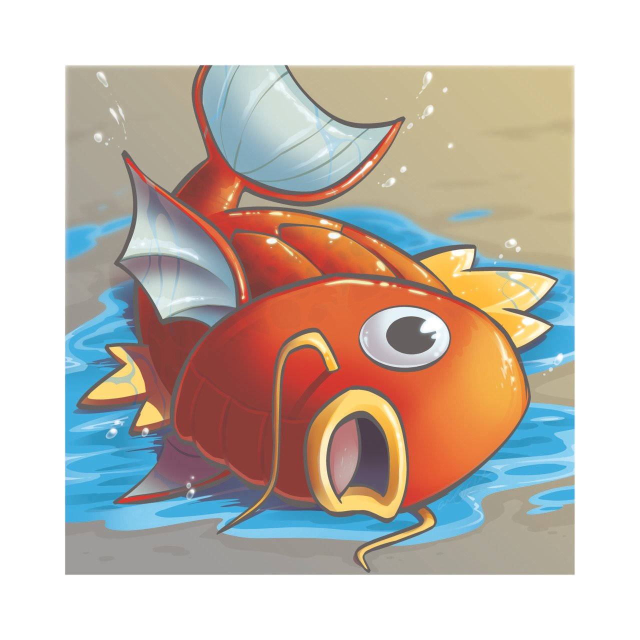 Magikarp Out Of Water Wallpaper