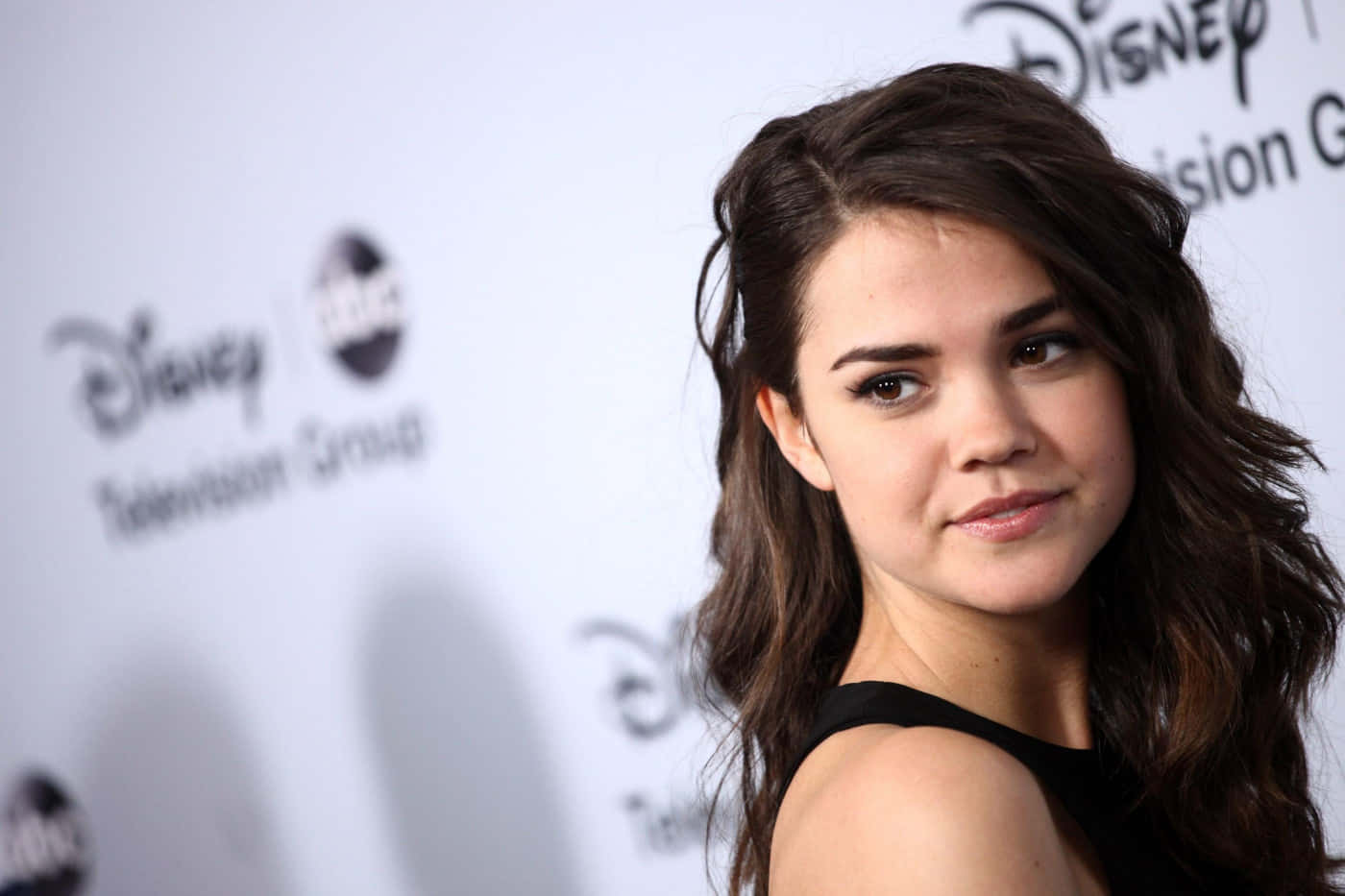 Maia Mitchell Disney Event Portrait Wallpaper