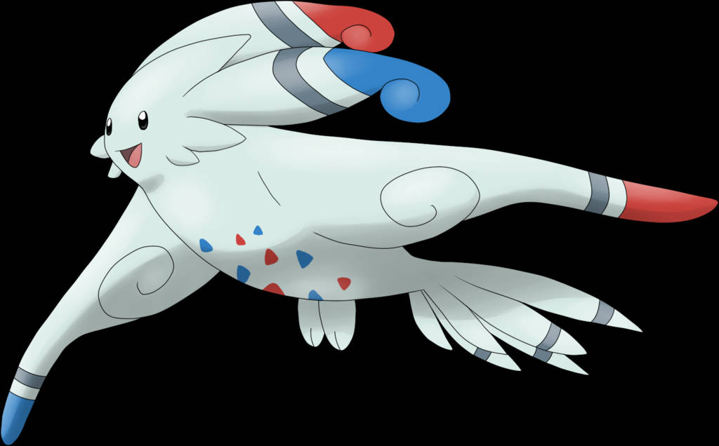 Majestic Mega Togekiss In Action Wallpaper