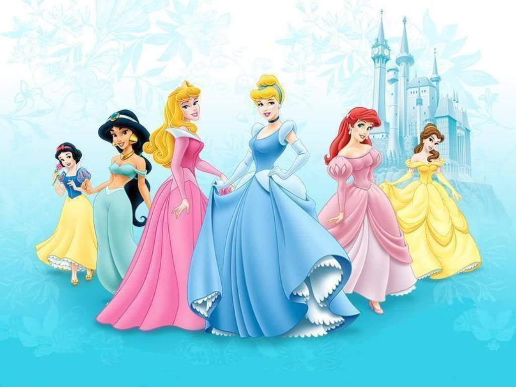 Majestic Princesses Striking A Positively Royal Pose Wallpaper