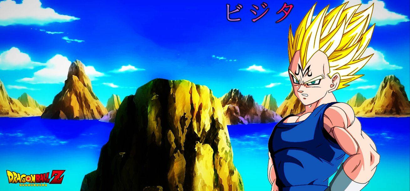 Majin Vegeta Rises Up To The Challenge. Wallpaper