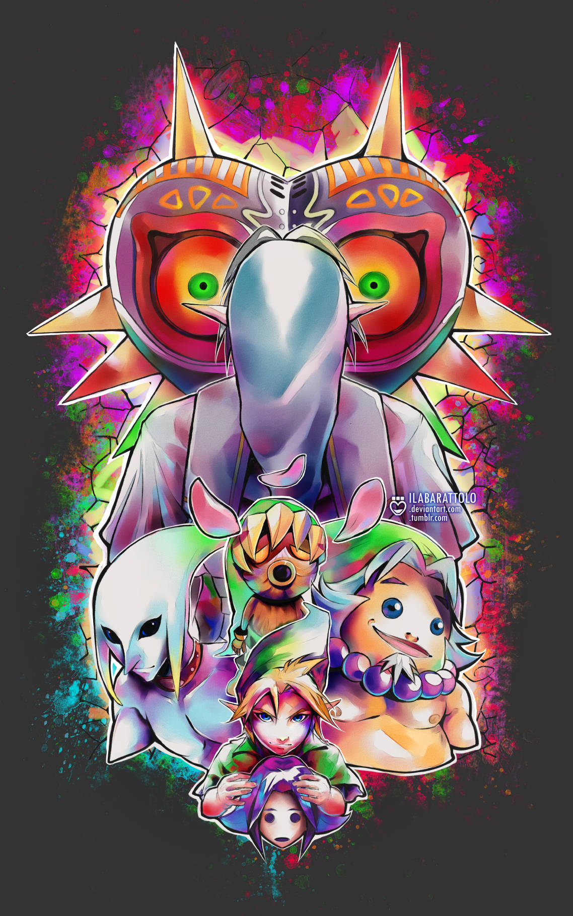 Majora's Mask Fan Art Wallpaper