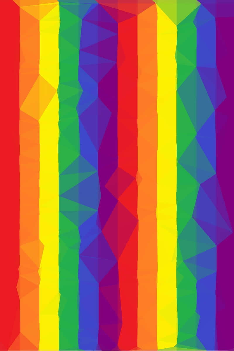 Make Every Day A #colorfulday With Aesthetic Rainbow Mobile Wallpaper