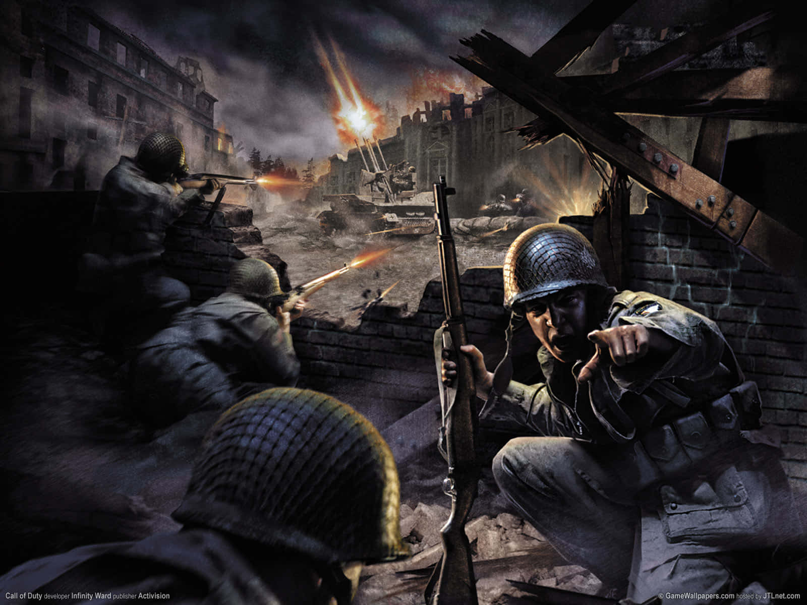 Make History And Join The Fight With Call Of Duty 2020 Wallpaper