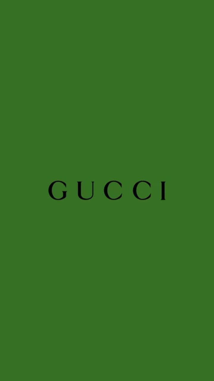 Make Your Wardrobe Stand Out With Gucci Green Wallpaper