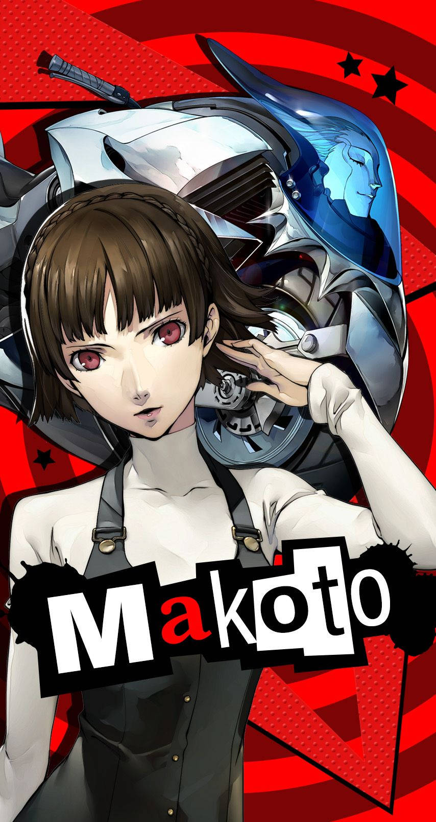 Makoto Niijima And Johanna, Protagonists Of Persona 5 Wallpaper