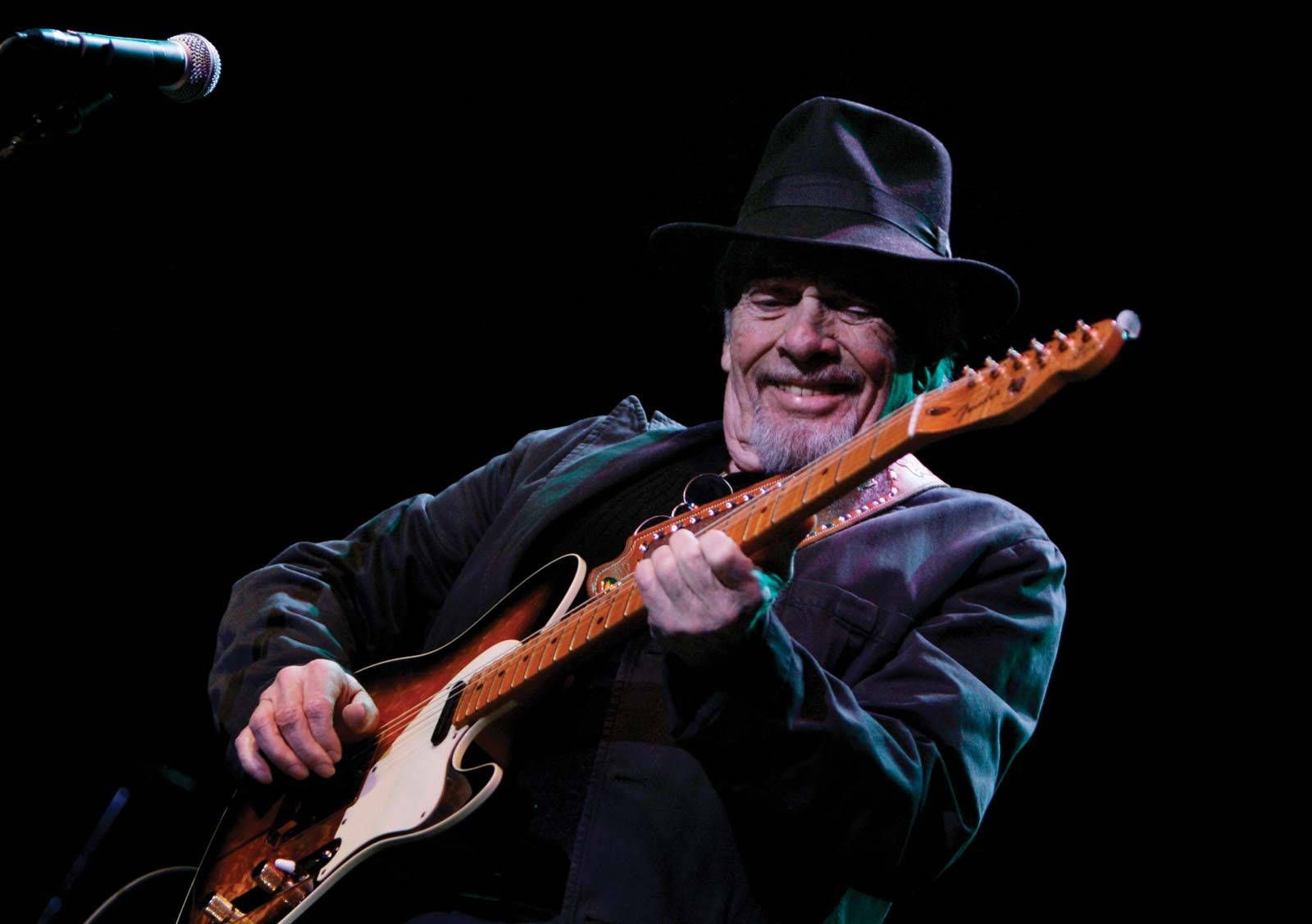 Male Star Merle Haggard Wallpaper