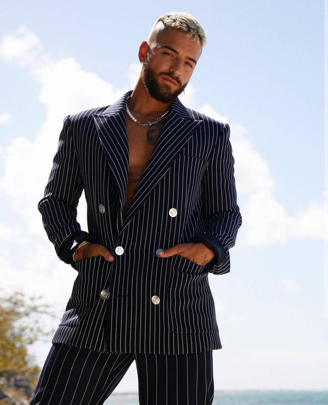 Maluma For Cosmopolitan Spain Wallpaper