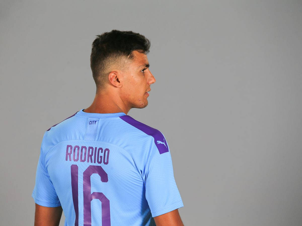 Manchester Rodri Back View Wallpaper