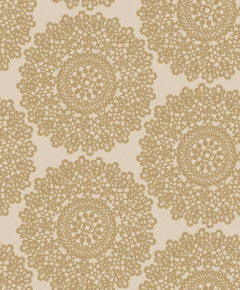 Mandala Gold Art Wallpaper