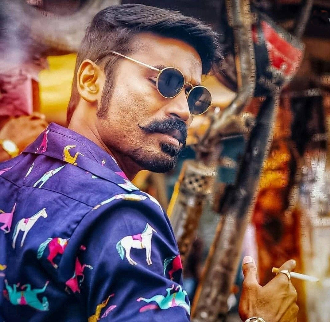 Manly Dhanush Cigarette Wallpaper