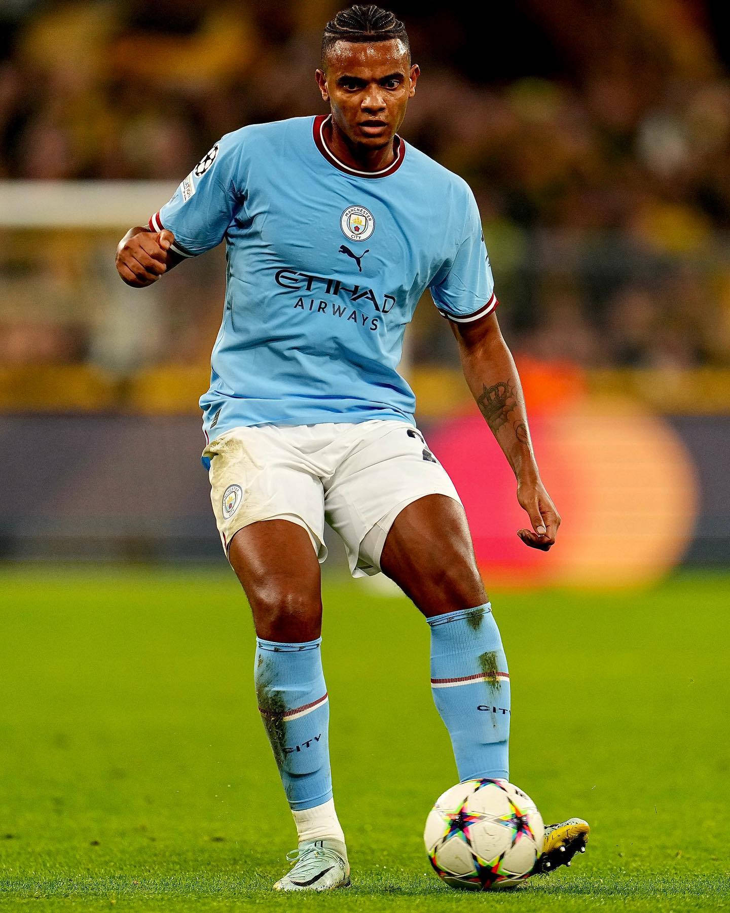 Manuel Akanji Sweating During Intense Game Wallpaper