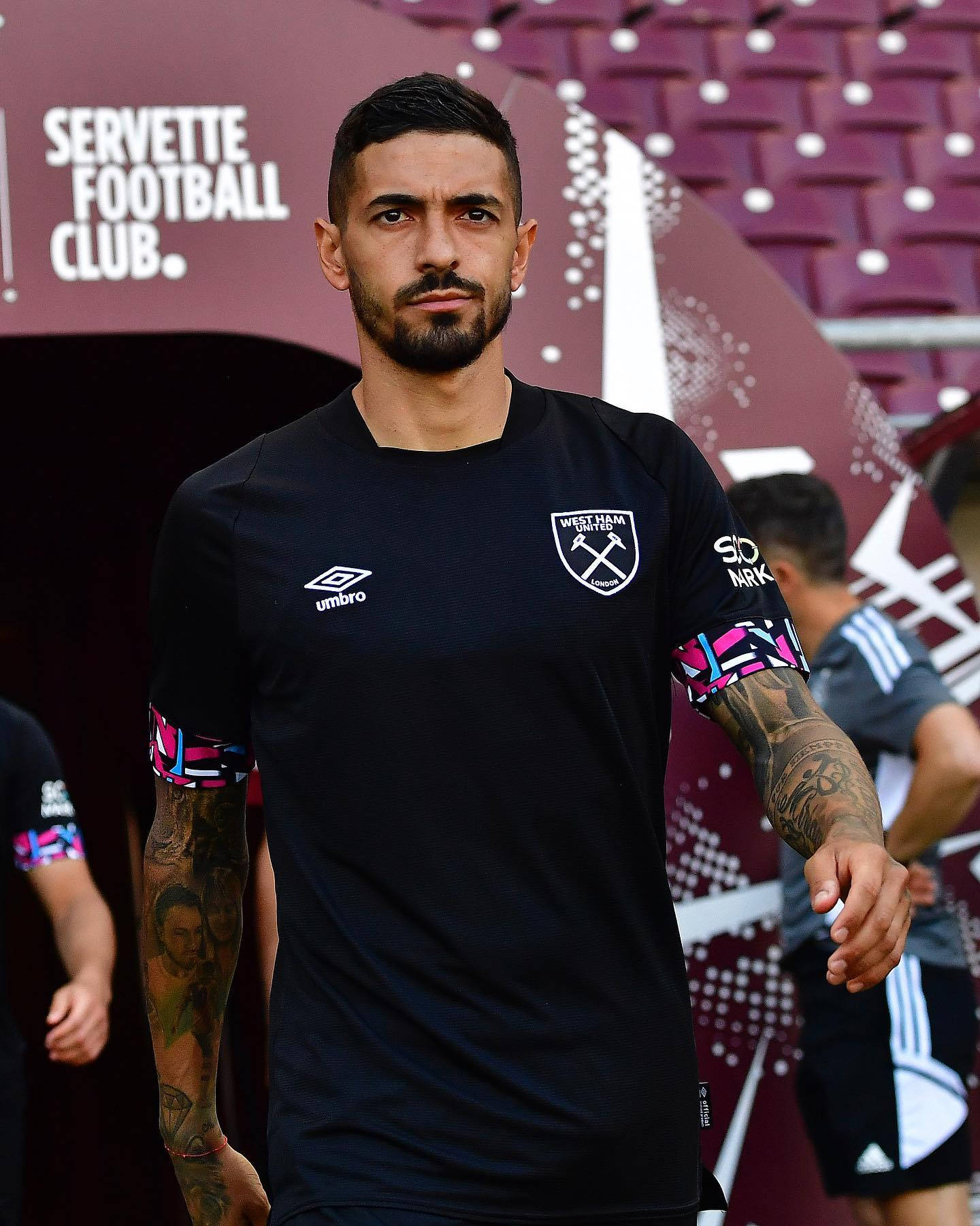 Manuel Lanzini Serious Face Wallpaper