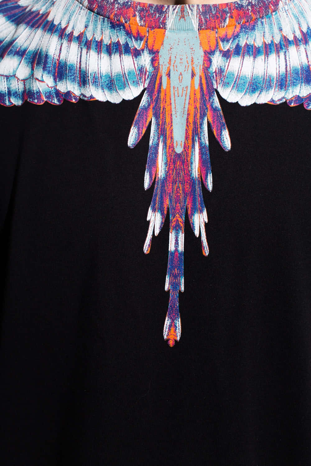 Marcelo Burlon Purple Pink Orange Wings Wallpaper