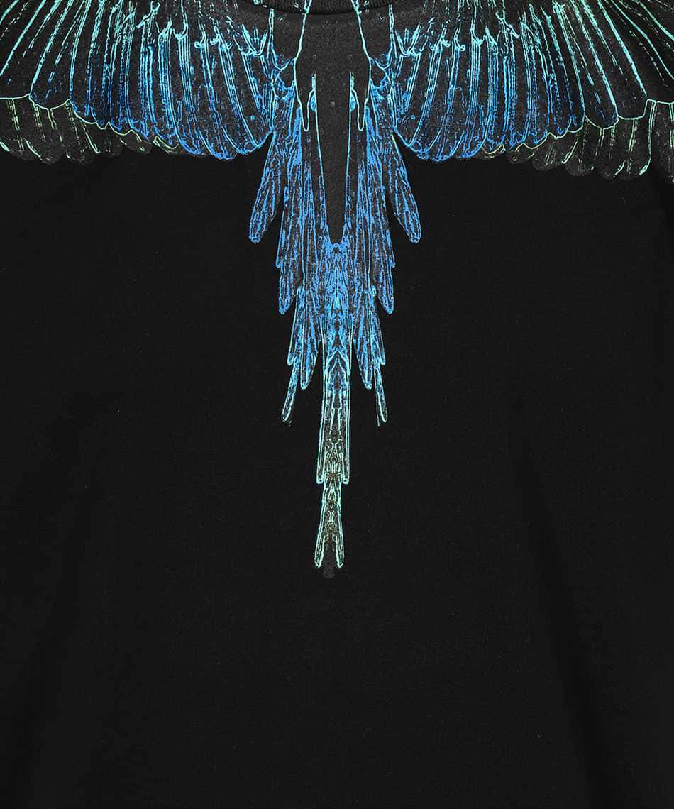 Marcelo Burlon Sparkly Blue Green Wings Wallpaper