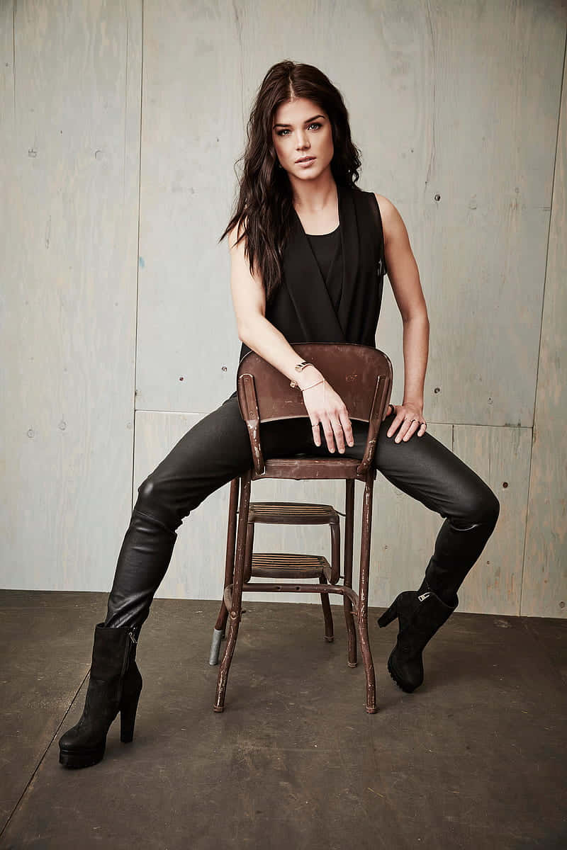 Marie Avgeropoulos Stylish Photoshoot Wallpaper